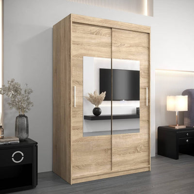 Torino Sliding Door Wardrobe 120cm