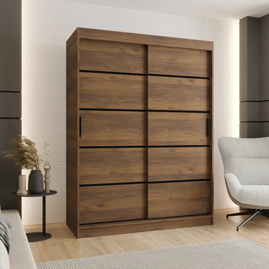 Rubino V1 Sliding Door Wardrobe 150cm