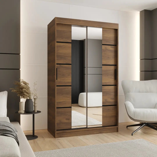 Rubino V4 Sliding Door Wardrobe 120cm