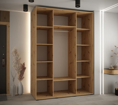 Cannes IX Sliding Door Wardrobe 170cm