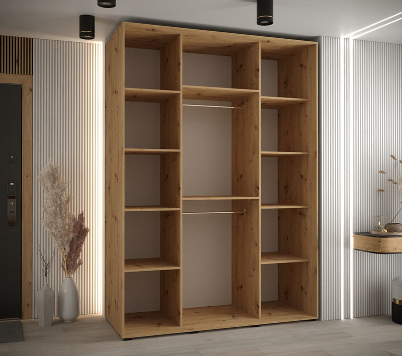 Sapporo II Sliding Door Wardrobe 160cm