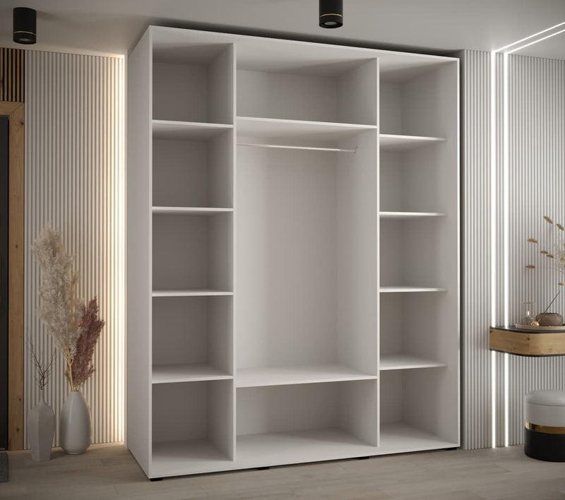 Cannes X Sliding Door Wardrobe 200cm