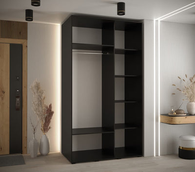 Cannes IV Sliding Door Wardrobe 130cm