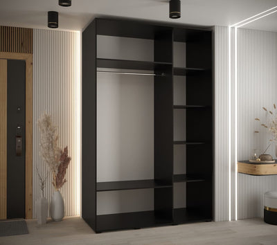 Cannes IX Sliding Door Wardrobe 150cm