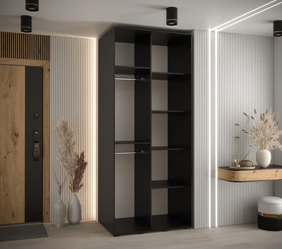 Sapporo II Sliding Door Wardrobe 110cm