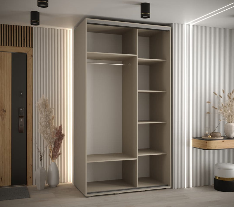 Dakota X Sliding Door Wardrobe 140cm