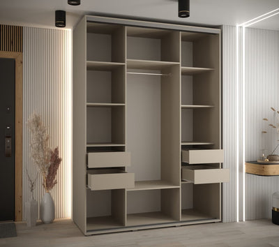 Dakota II Sliding Door Wardrobe 170cm