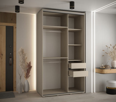 Dakota XI Sliding Door Wardrobe 130cm