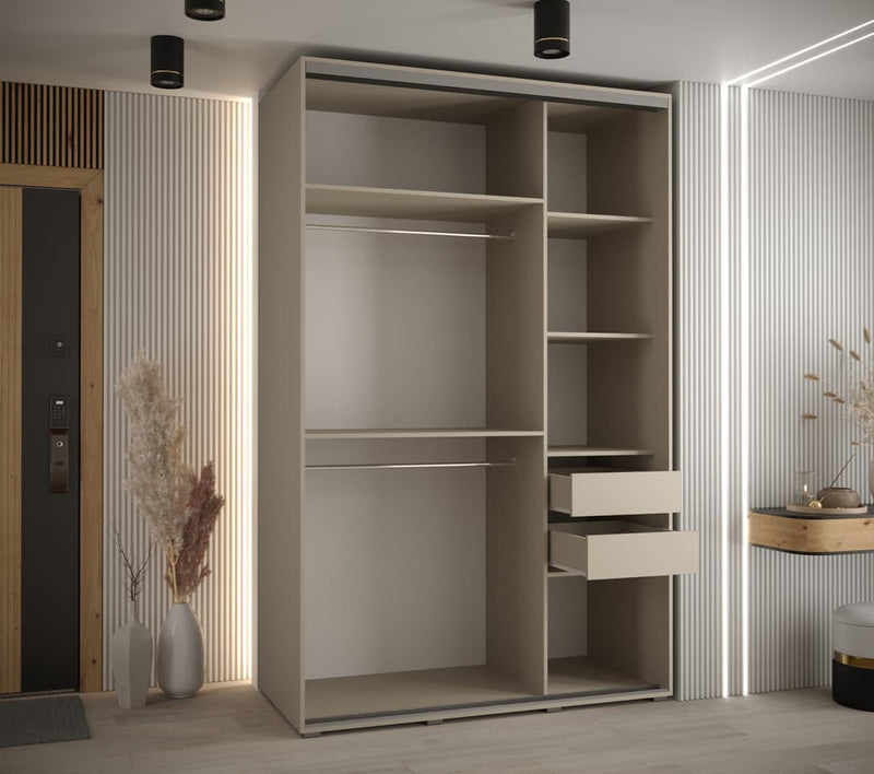 Dakota IV Sliding Door Wardrobe 160cm