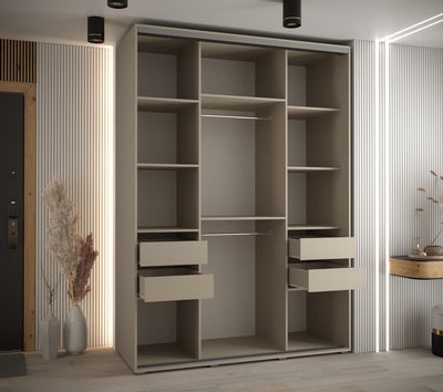 Dakota XI Sliding Door Wardrobe 170cm