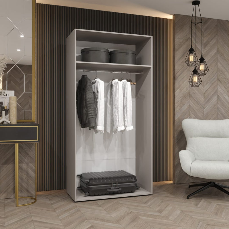 Alicante I Hinged Door Wardrobe 100cm