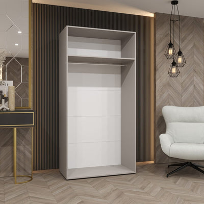Alicante I Hinged Door Wardrobe 100cm