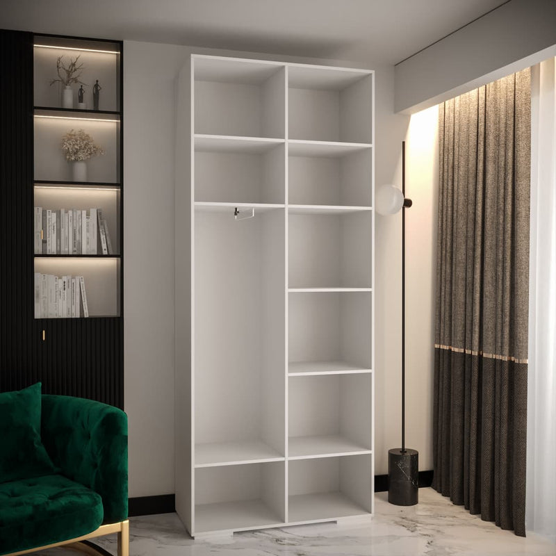 Manhattan II Hinged Door Wardrobe 100cm