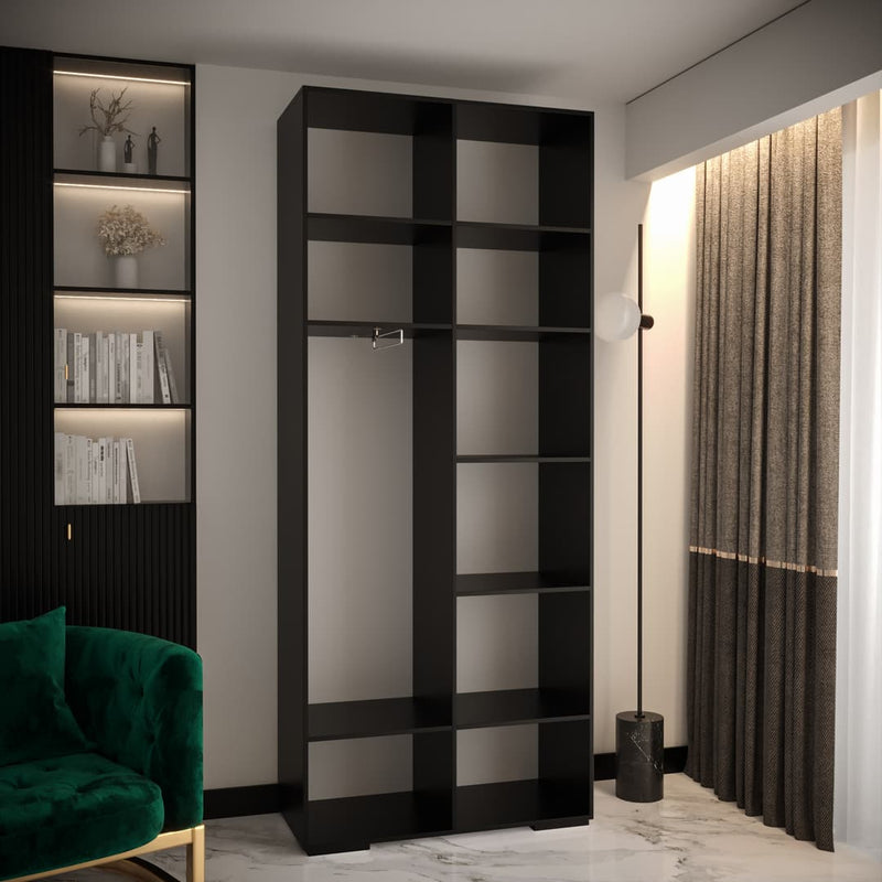 Manhattan III Hinged Door Wardrobe 100cm