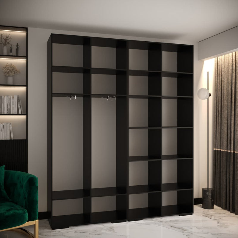 Manhattan III Hinged Door Wardrobe 200cm