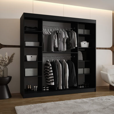 Bahrain II Sliding Door Wardrobe 200cm
