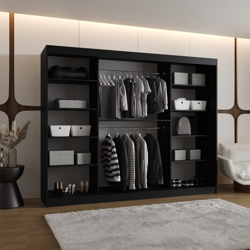 Bahrain II Sliding Door Wardrobe 250cm