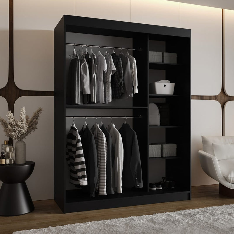Bahrain II Sliding Door Wardrobe 150cm