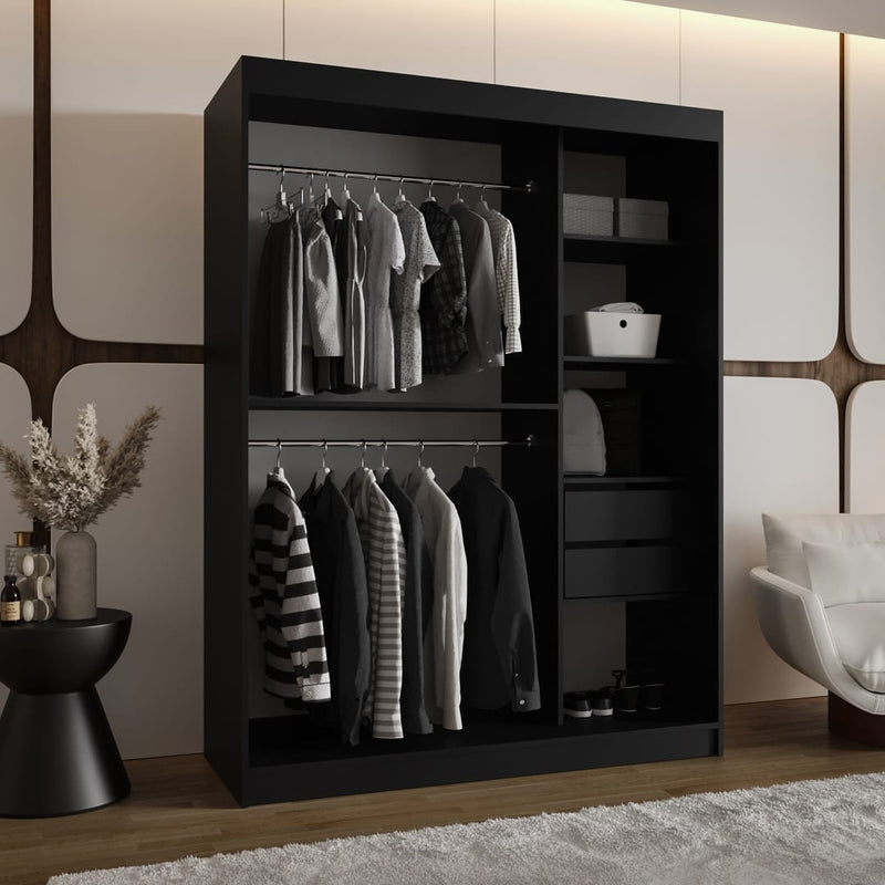 Bahrain II Sliding Door Wardrobe 150cm