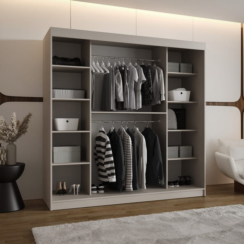 Bahrain II Sliding Door Wardrobe 200cm