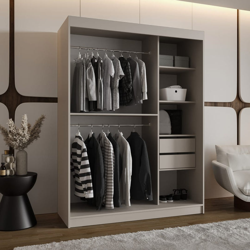 Bahrain II Sliding Door Wardrobe 150cm