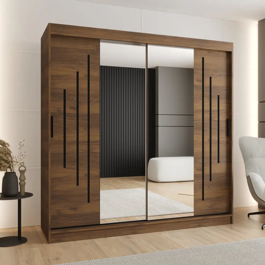 Rubino Y1 Sliding Door Wardrobe 200cm