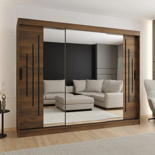 Rubino Y2 Sliding Door Wardrobe 250cm