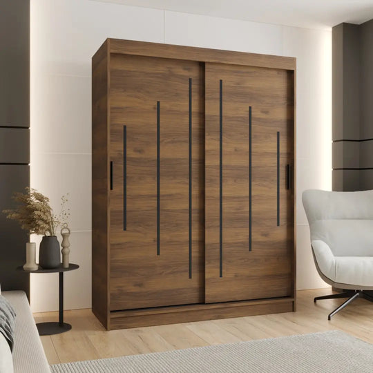 Rubino Y Sliding Door Wardrobe 150cm