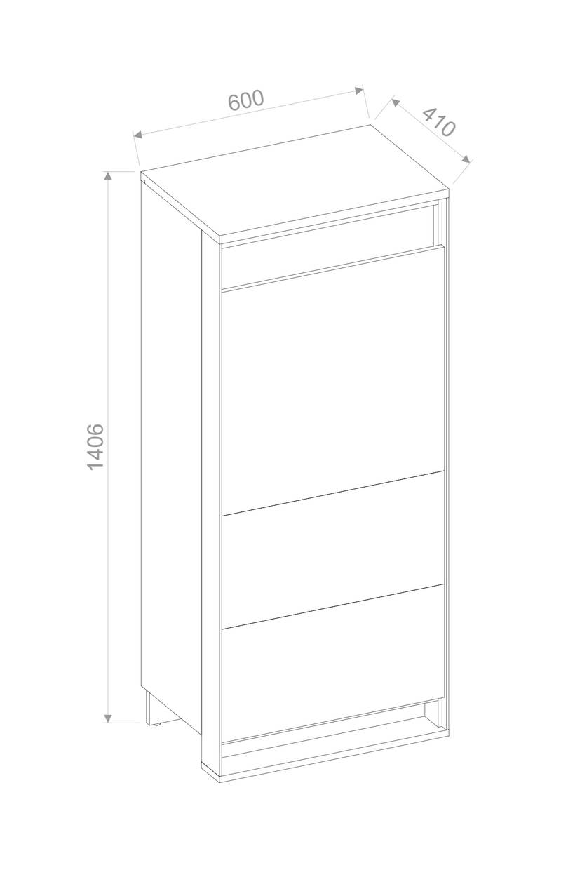 Quant QA-07 Tall Cabinet 60cm