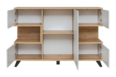 Bogota Sideboard Cabinet 160cm [Grey] - Interior Image