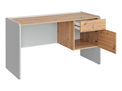 Vivero Desk 134cm [Oak] - Interior Layout