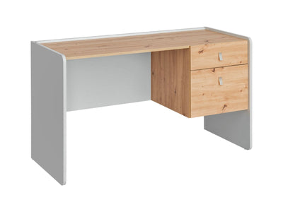 Vivero Desk 134cm [Oak] - White Background