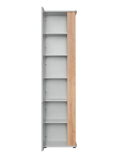 Vivero Tall Cabinet 49cm [Oak] - Interior Layout 