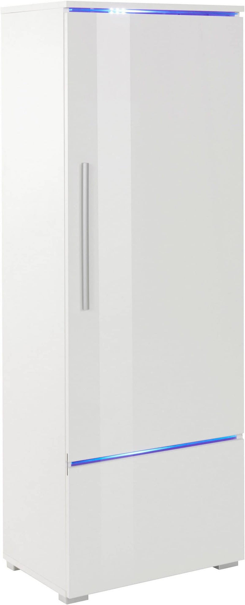 Amber Tall Cabinet 50cm [Right] - White Background
