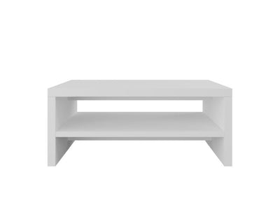 Amber Coffee Table 110cm [White] - Front Angle