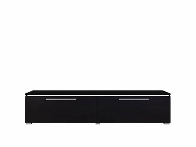 Amber TV Cabinet 160cm [Black] - Front Angle