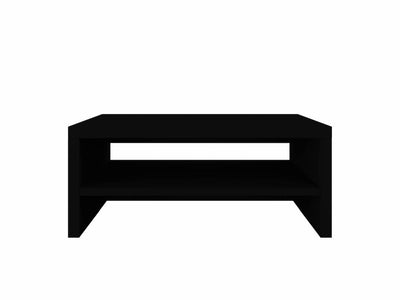Amber Coffee Table 110cm [Black] - Front Angle