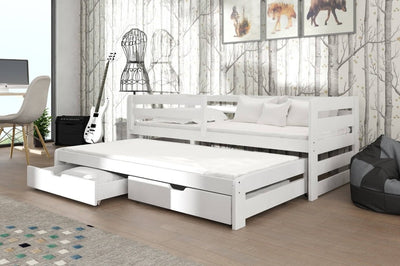 Senso Double Bed with Trundle