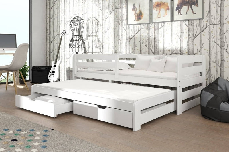 Senso Double Bed with Trundle