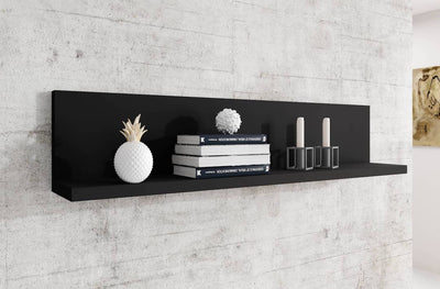 Bota 01 Wall Shelf 150cm [Black] - Lifestyle Image