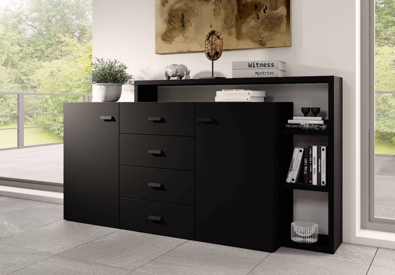 Bota 27 Sideboard Cabinet 180cm [Black] - Lifestyle Image