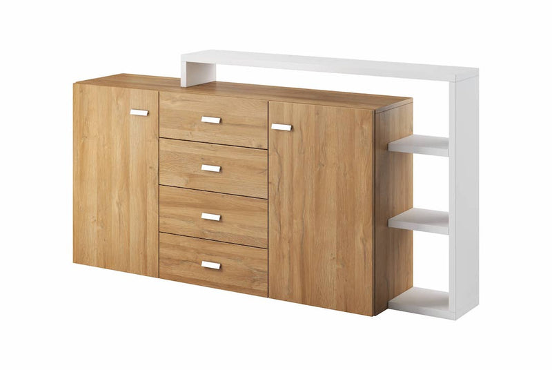 Bota 27 Sideboard Cabinet 180cm [Oak] - White Background 