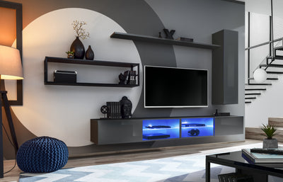 Switch Metal IV Entertainment Unit For TVs Up To 75"