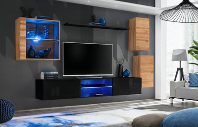 Switch XXIII Wall Entertainment Unit For TVs Up To 75"