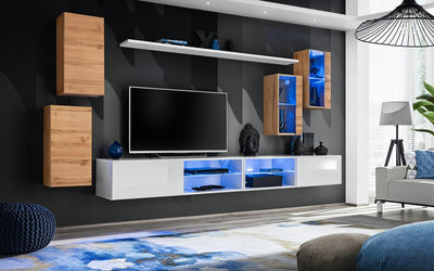 Switch XXV Wall Entertainment Unit For TVs Up To 75"