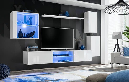 Switch XXIII Wall Entertainment Unit For TVs Up To 75"
