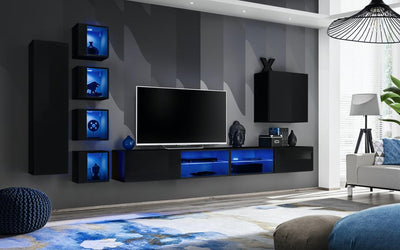 Switch XXVI Wall Entertainment Unit For TVs Up To 75"