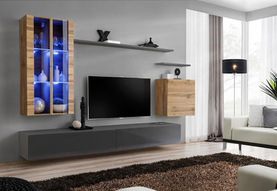 Switch XII Entertainment Unit For TVs Up To 58"