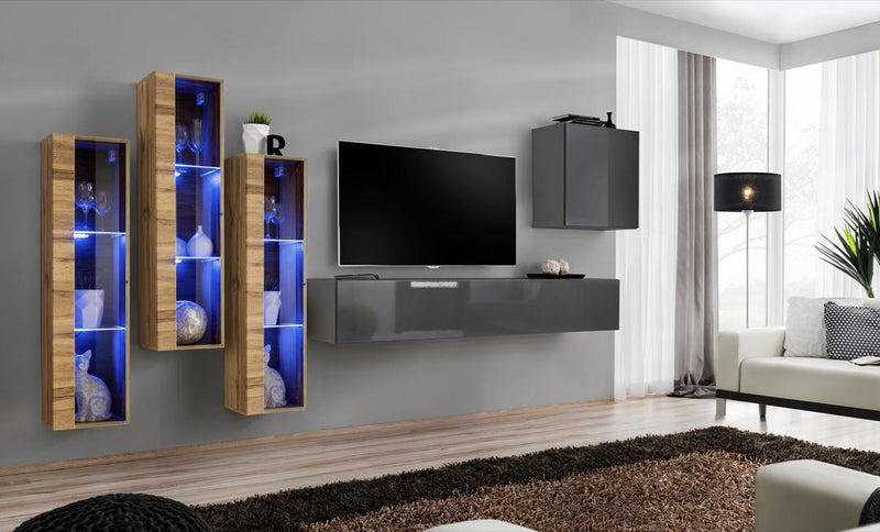 Switch XIII Entertainment Unit For TVs Up To 75"