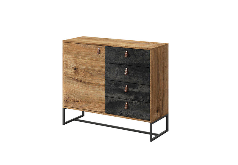 Dark Sideboard Cabinet 103cm